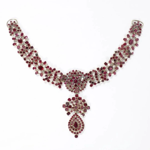 Garnet necklace